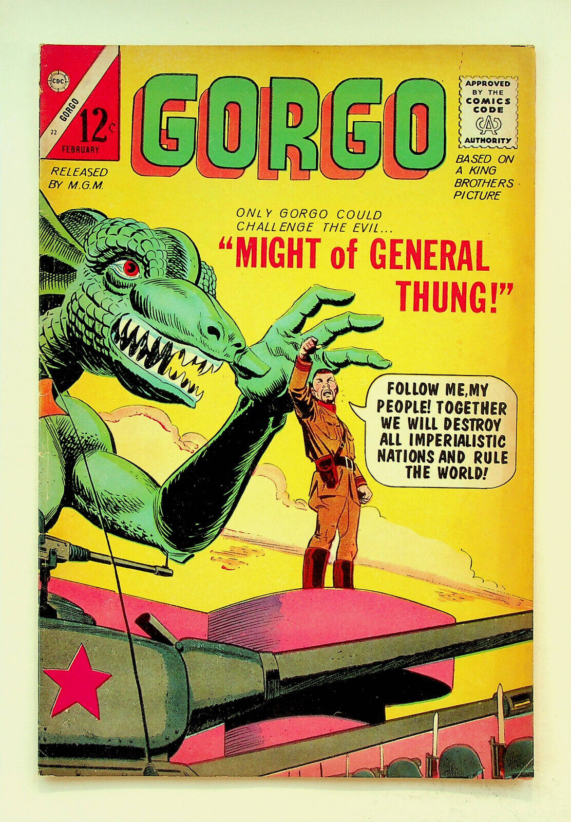 Gorgo #22 (Feb 1965, Charlton) - Good+