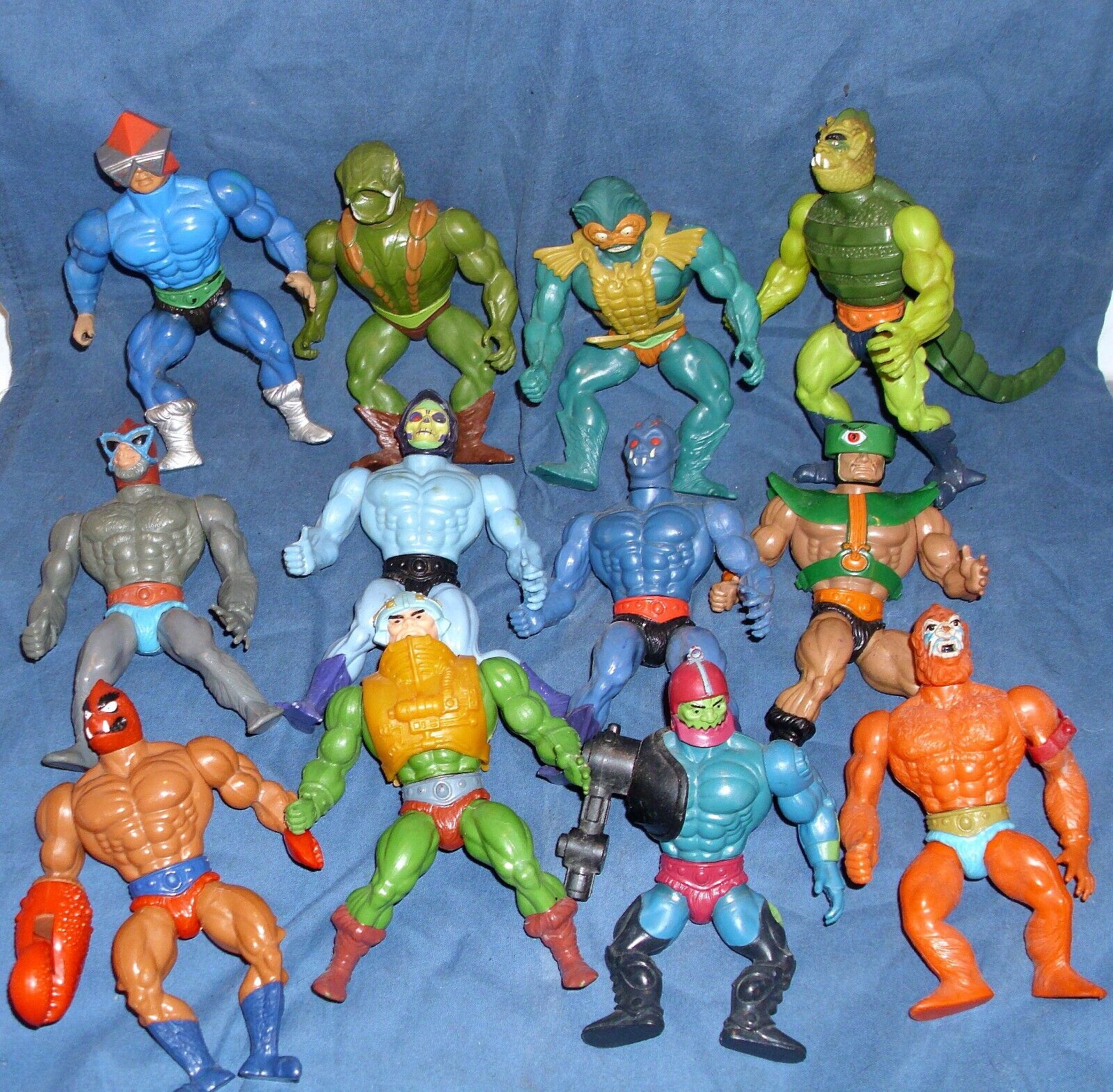 MASTERS OF THE UNIVERSE 1981 ~ 1983 (12) MAN-AT-ARMS/BATTLE ARMOUR SKELETOR MORE