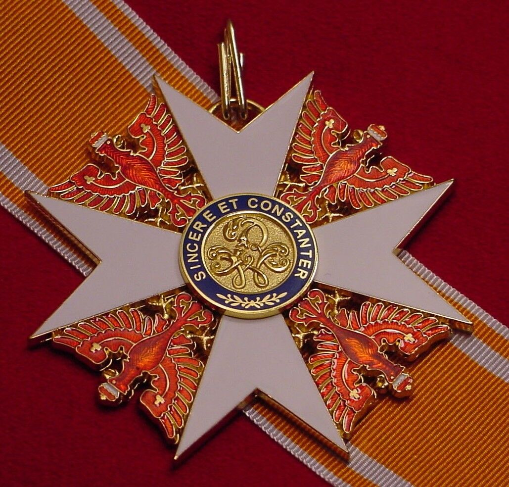 GERMAN EMPIRE / PRUSSIA - RED EAGLE ORDER - GRAND CROSS  - SASH MEDAL