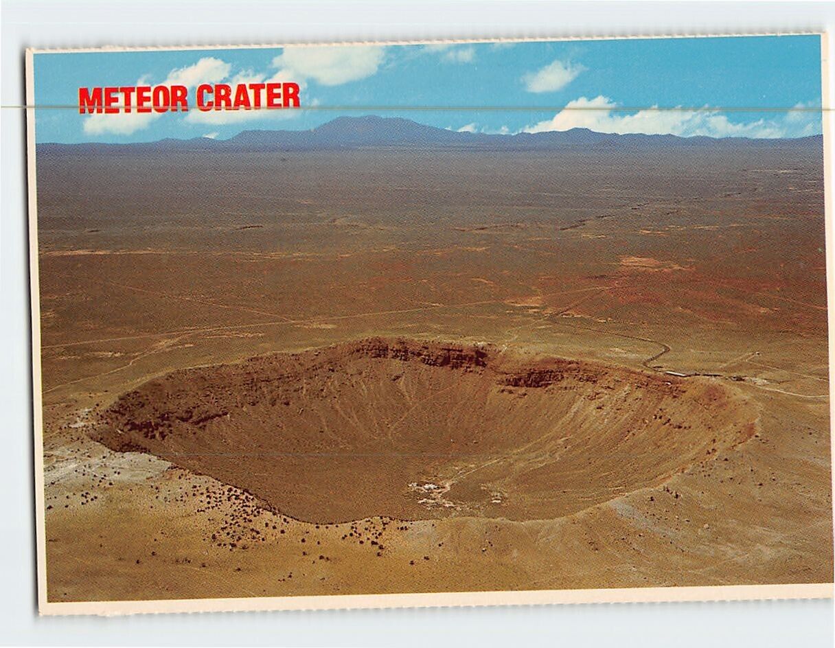 Postcard Meteor Crater Arizona USA