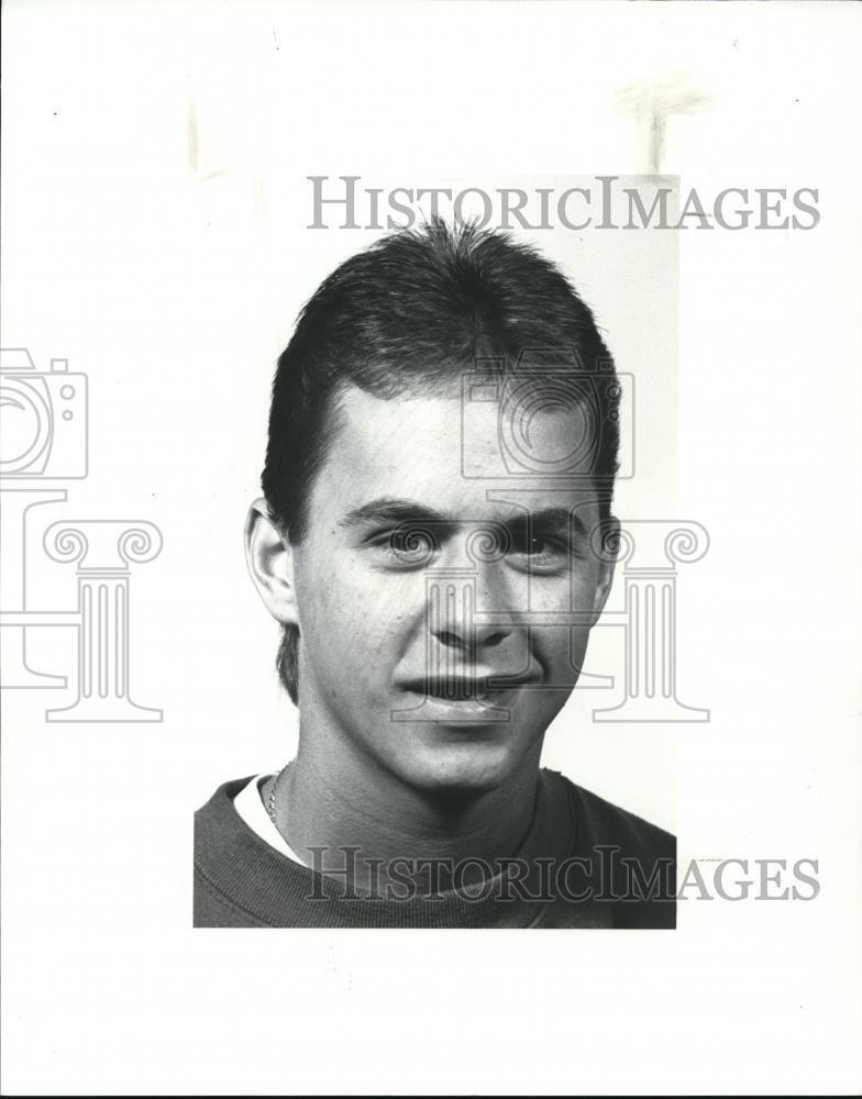 1989 Press Photo Padua High Tennis player-Rob Holz - cvb43415