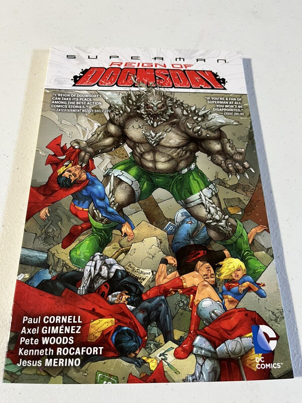 Superman Reign of Doomsday by Paul Cornell and others SC 2013 DC Comics