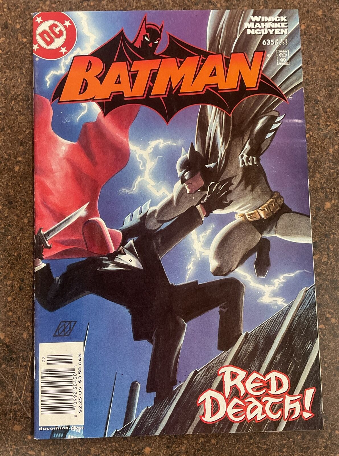 Batman #635 1st Jason As Red Hood (DC Comics, 2005)