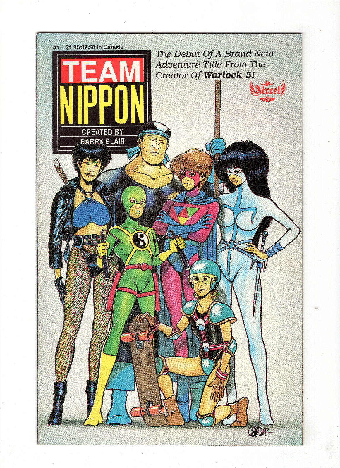 Team Nippon #1 (1989, Aircel Comics)