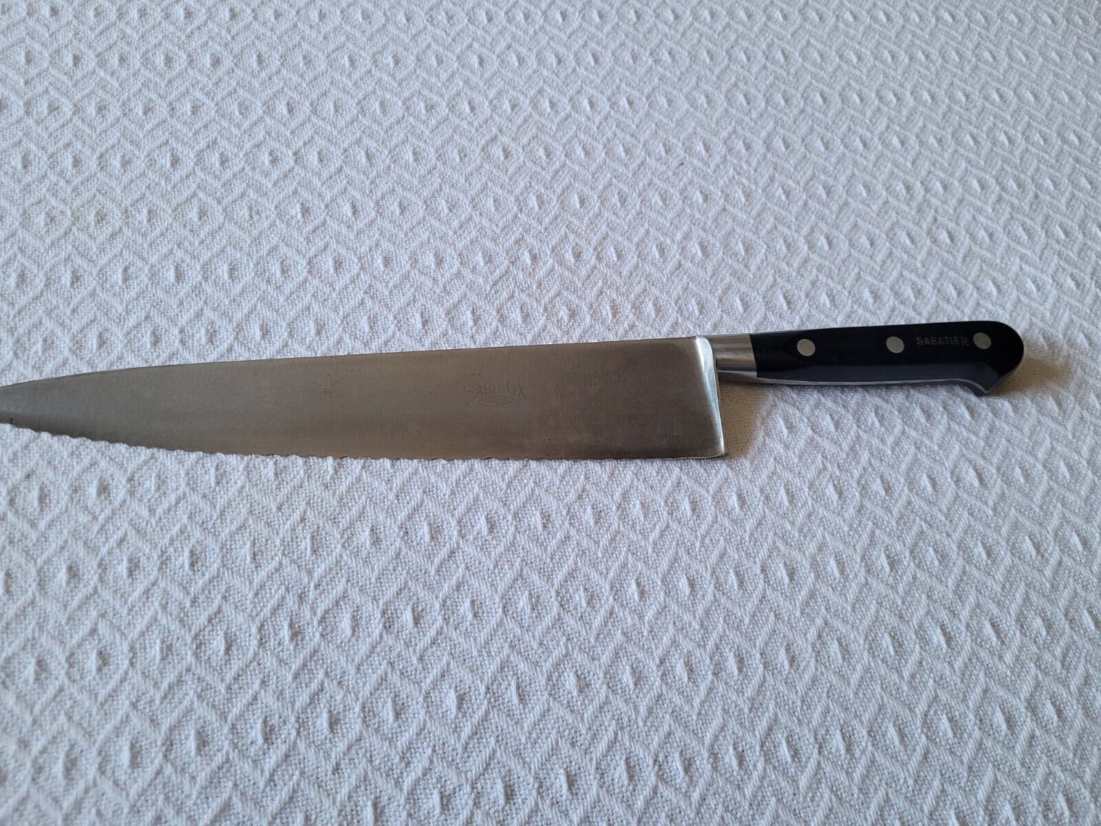 Vintage Sabatier Chef Knife  Blade Sabinox France 