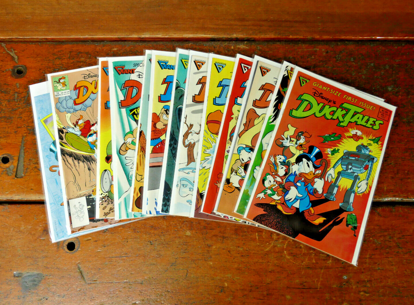 Disney's DuckTales #1-10, 12,13,16 (14 Issues) Gladstone 1988) - High Grade