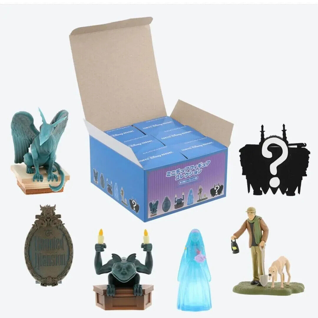 Tokyo Disney Miniature Figure Collection Haunted Mansion Set of 6 Fast Ship