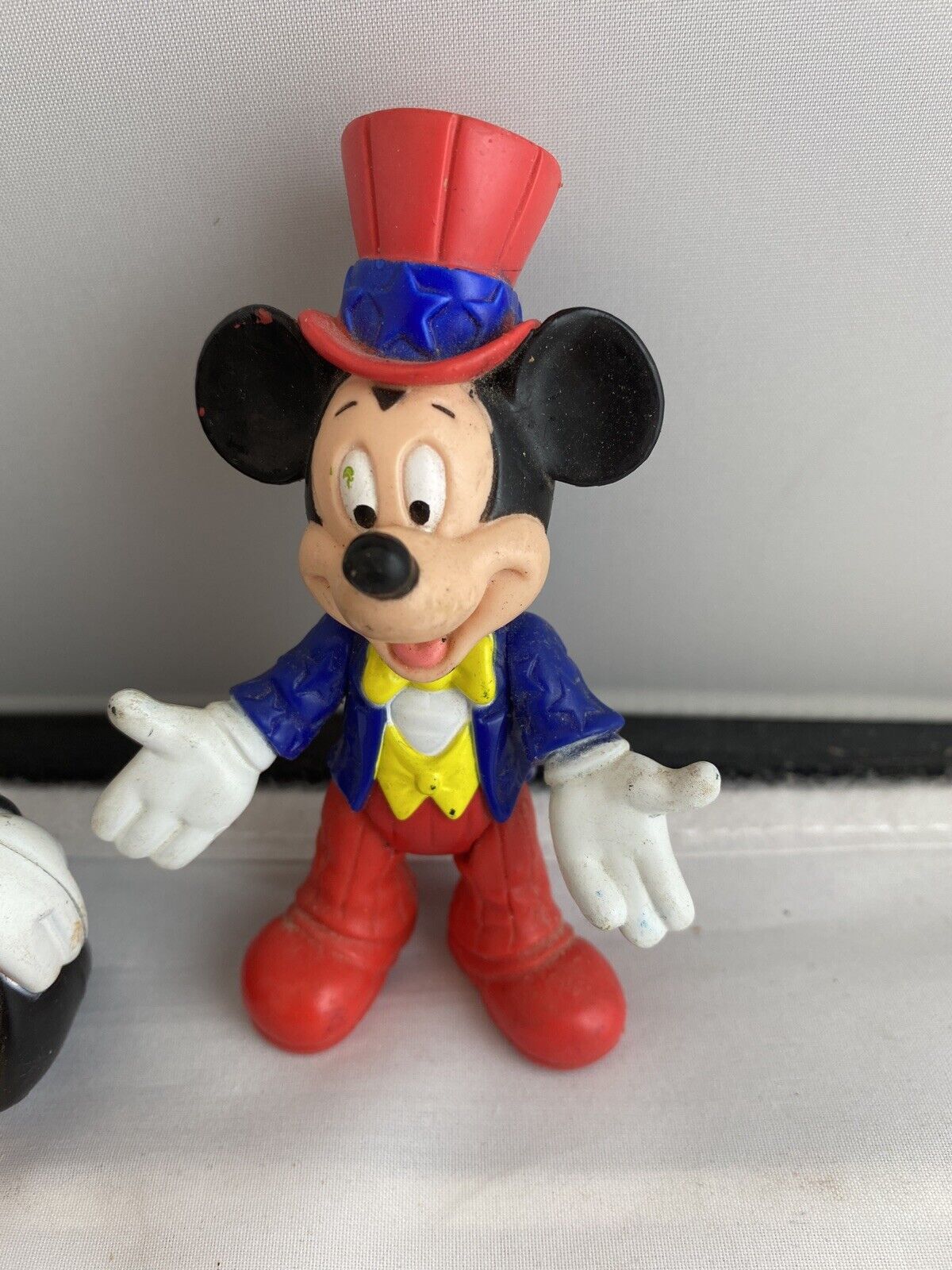 Disney Productions Mickey Mouse Collectibles Times Three. Preowned. Vintage