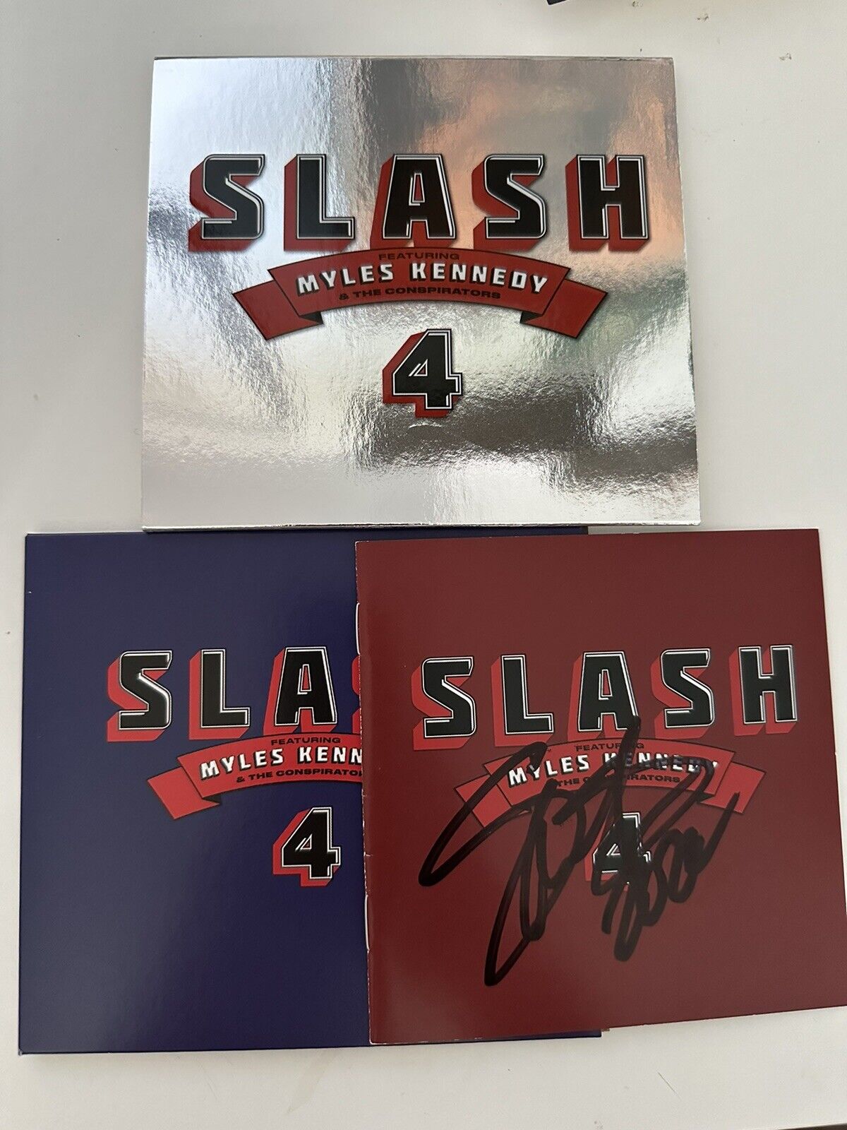 Slash Hand Signed CD