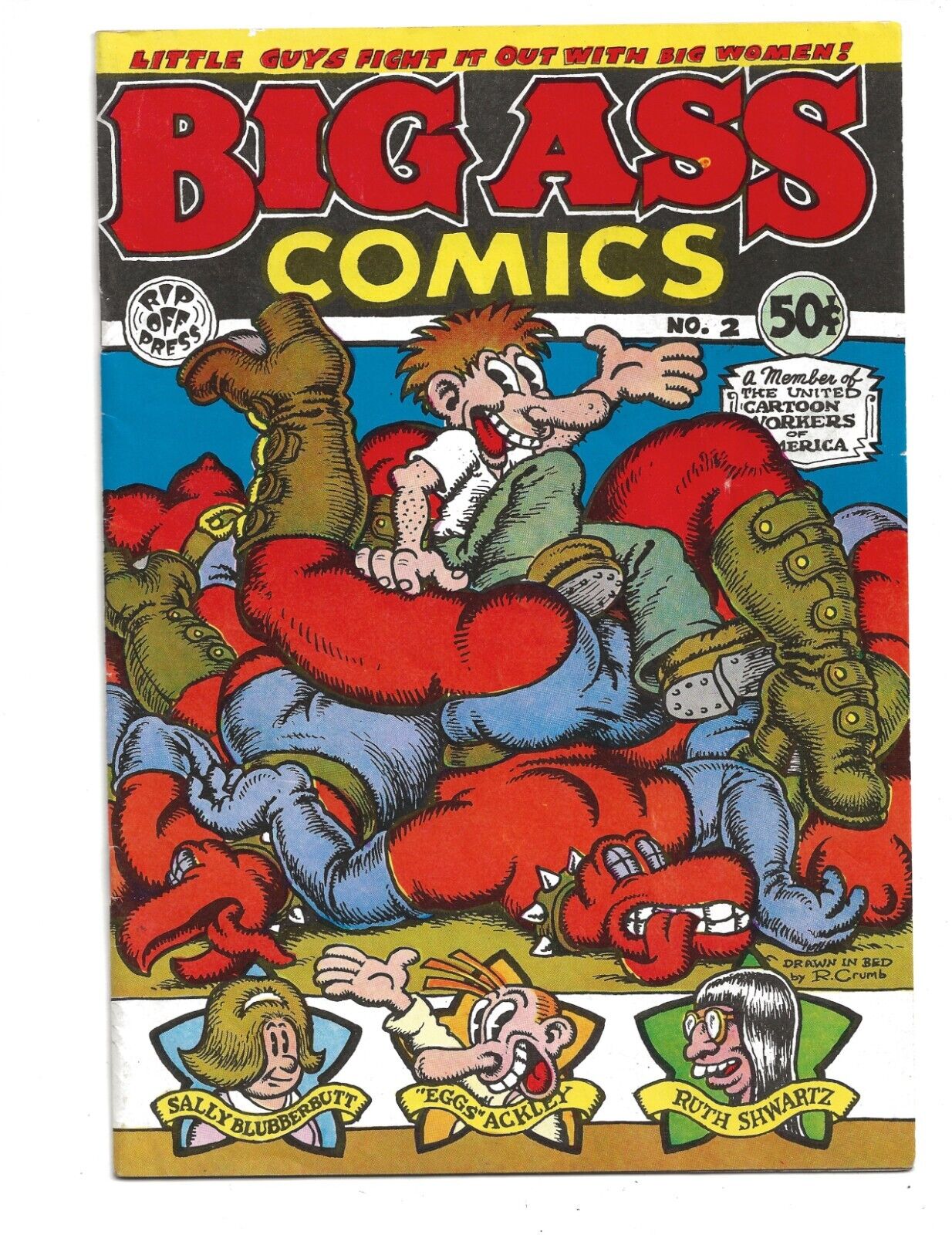 Big Ass Comics #2 (1971) 2nd Print FN/VF 7.0
