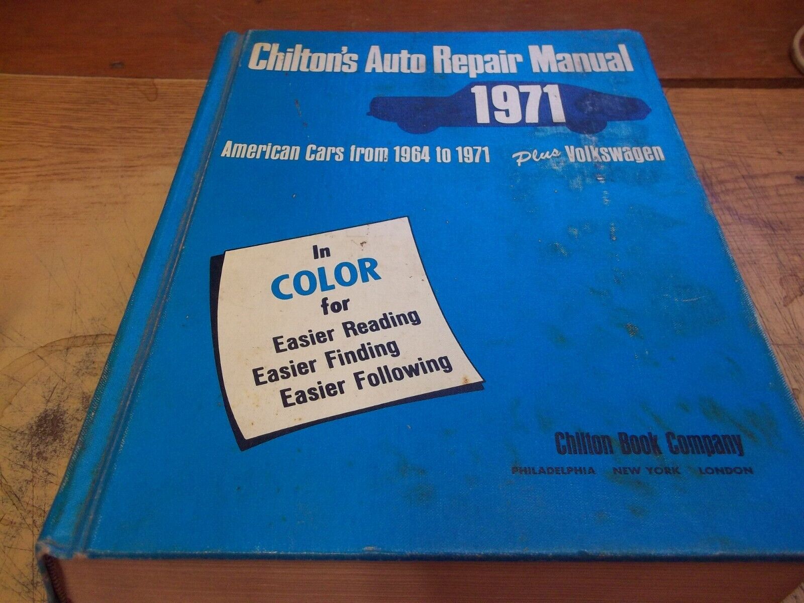 Chilton\'s Auto Repair Manual for American Cars 1964-1971 Plus Volkswagen, 1536 p