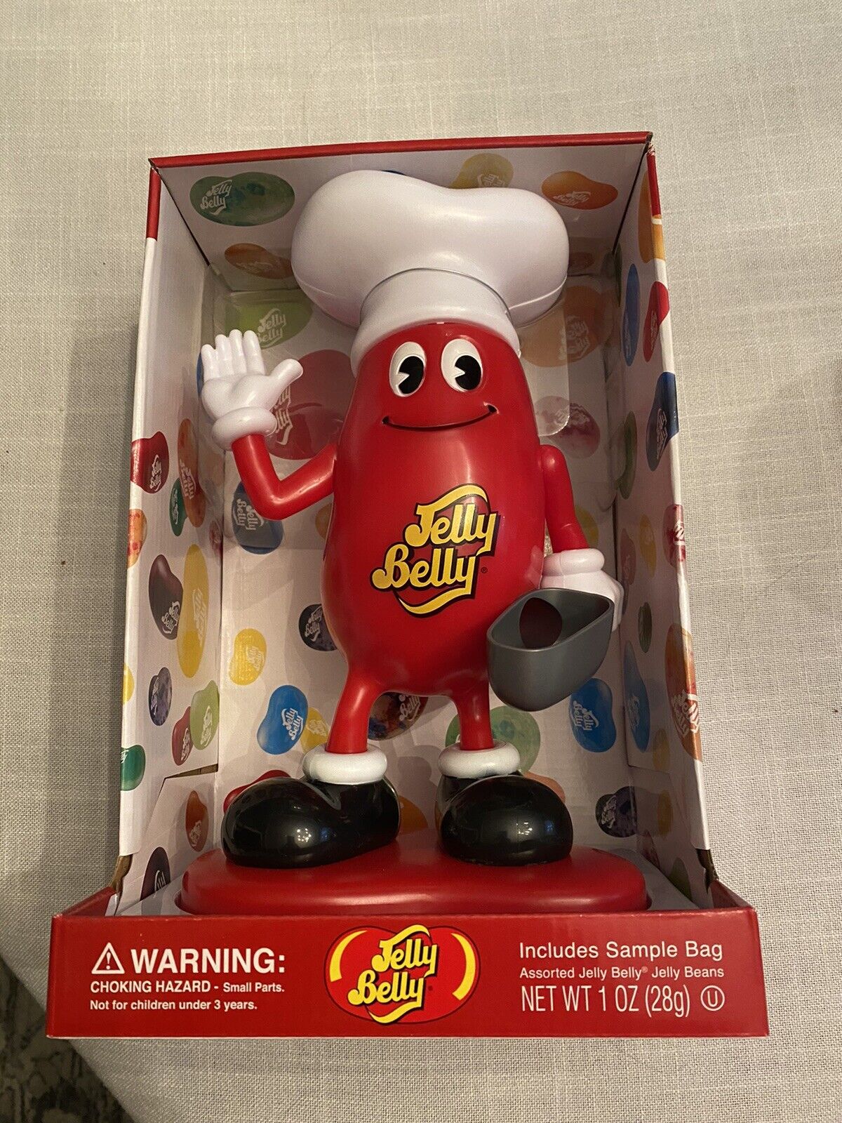 Rare Mr. Jelly Belly Candy Store Display Advertising Figure Statue