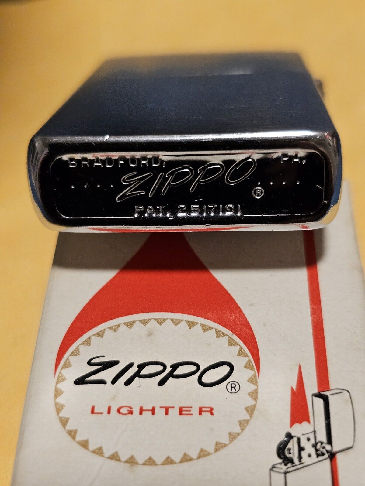 Vintage zippo 1958 new