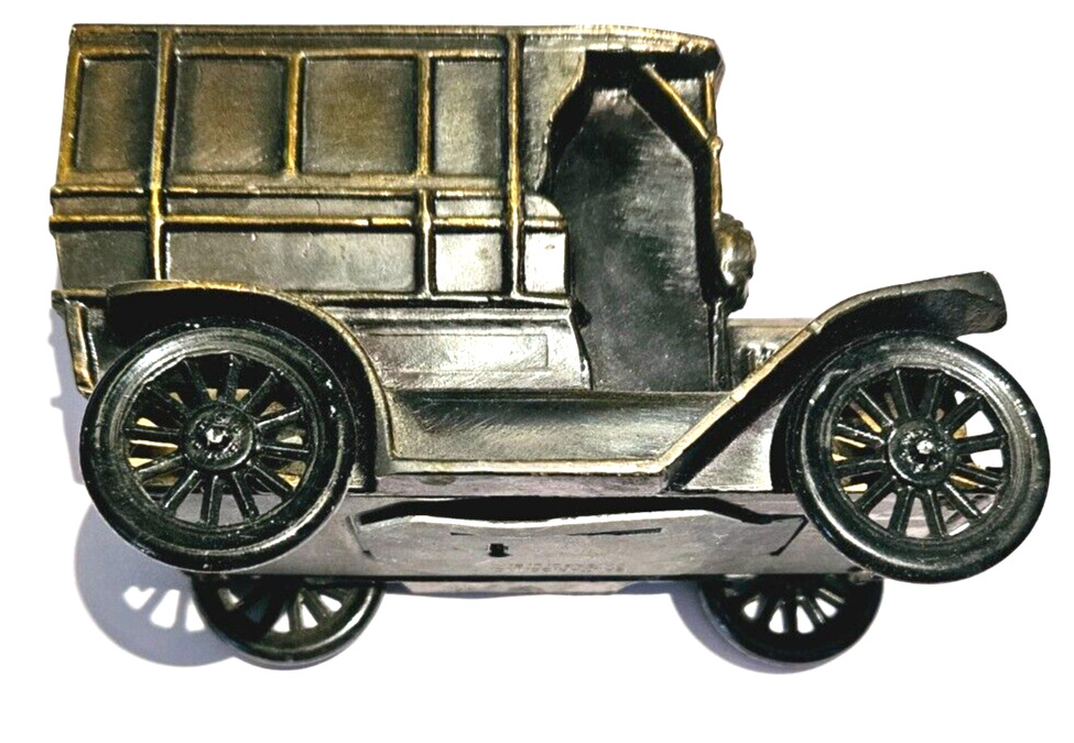 Vintage Banthrico Chicago 1916 Toy Car Coin Bank