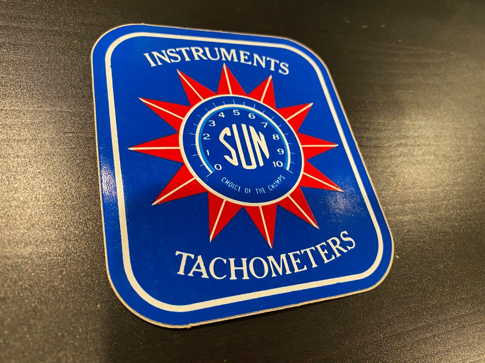 Vintage Sun Electric Corporation Sticker / Decal - Instruments, Tachometers