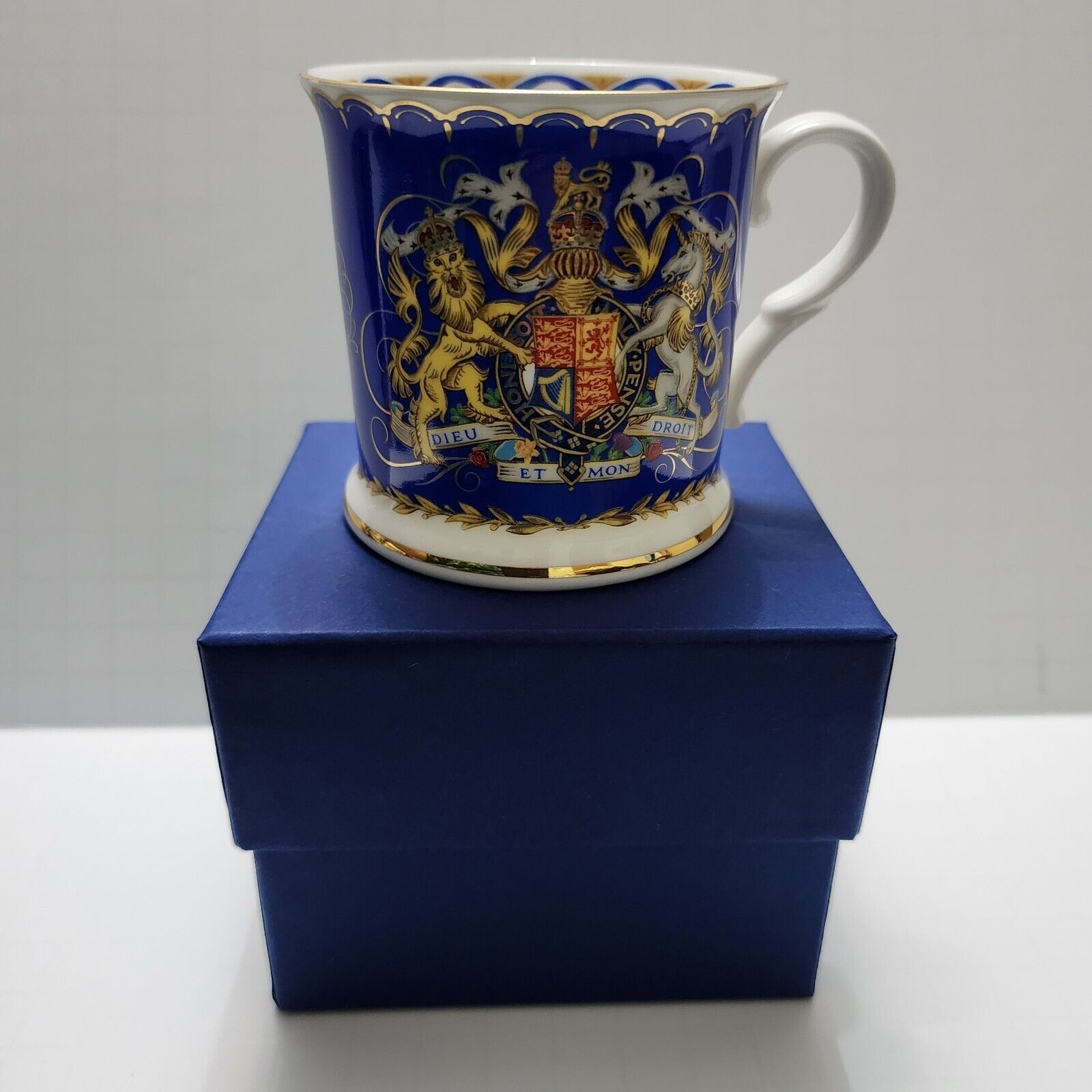 Royal Collection Trust King Charles III Coronation Mug Tankard Blue Royal 2023