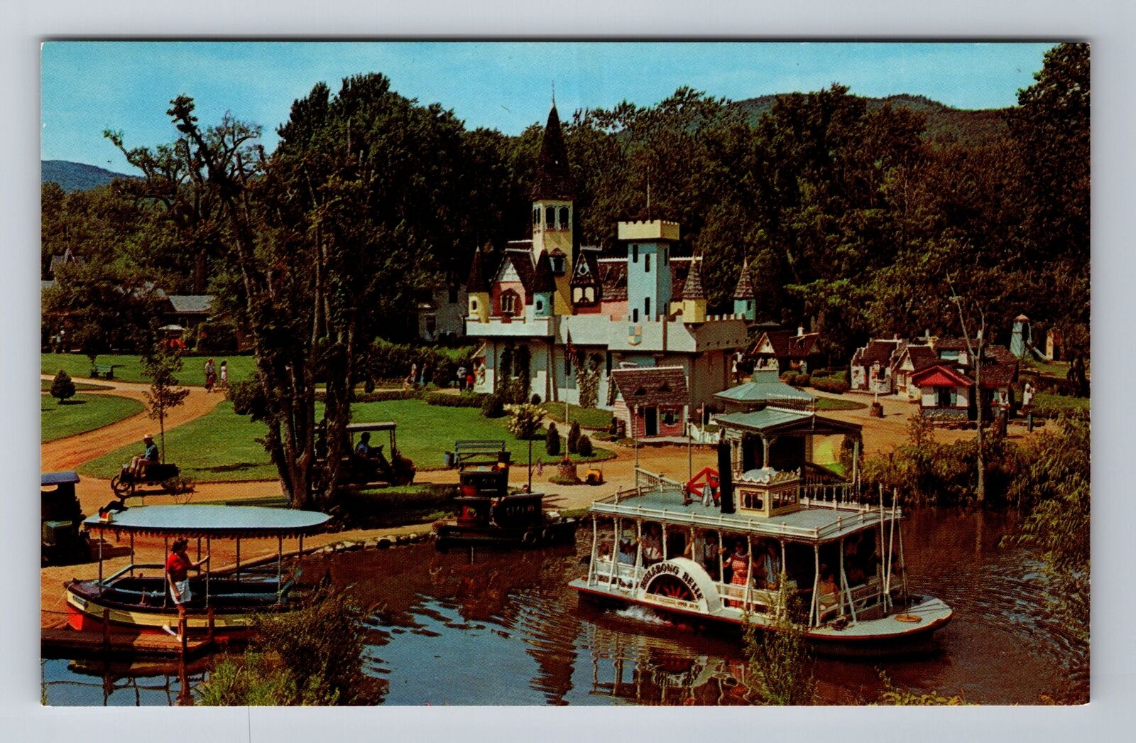 Upper Jay NY-New York, Land of Makebelieve, Billabong Belle, Vintage Postcard