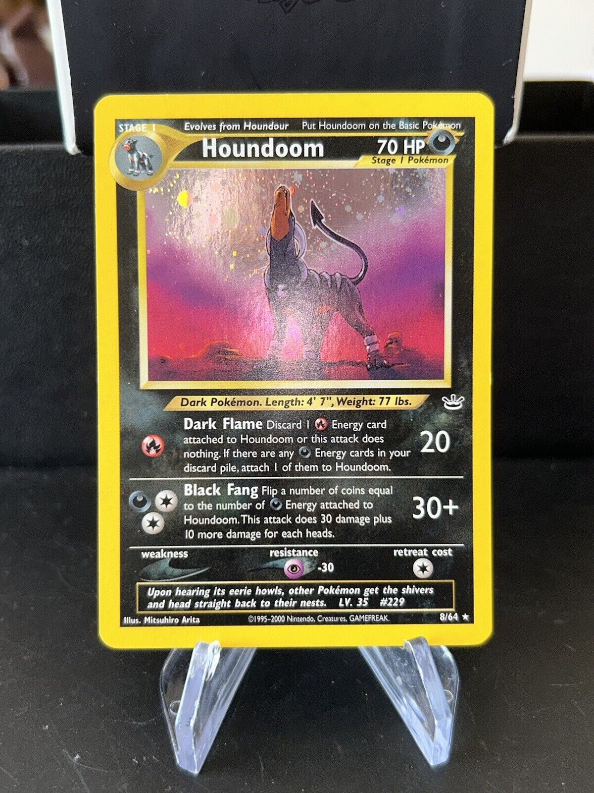 Houndoom 8/64 Neo Revelation ENG Near Mint Old Pokémon Card