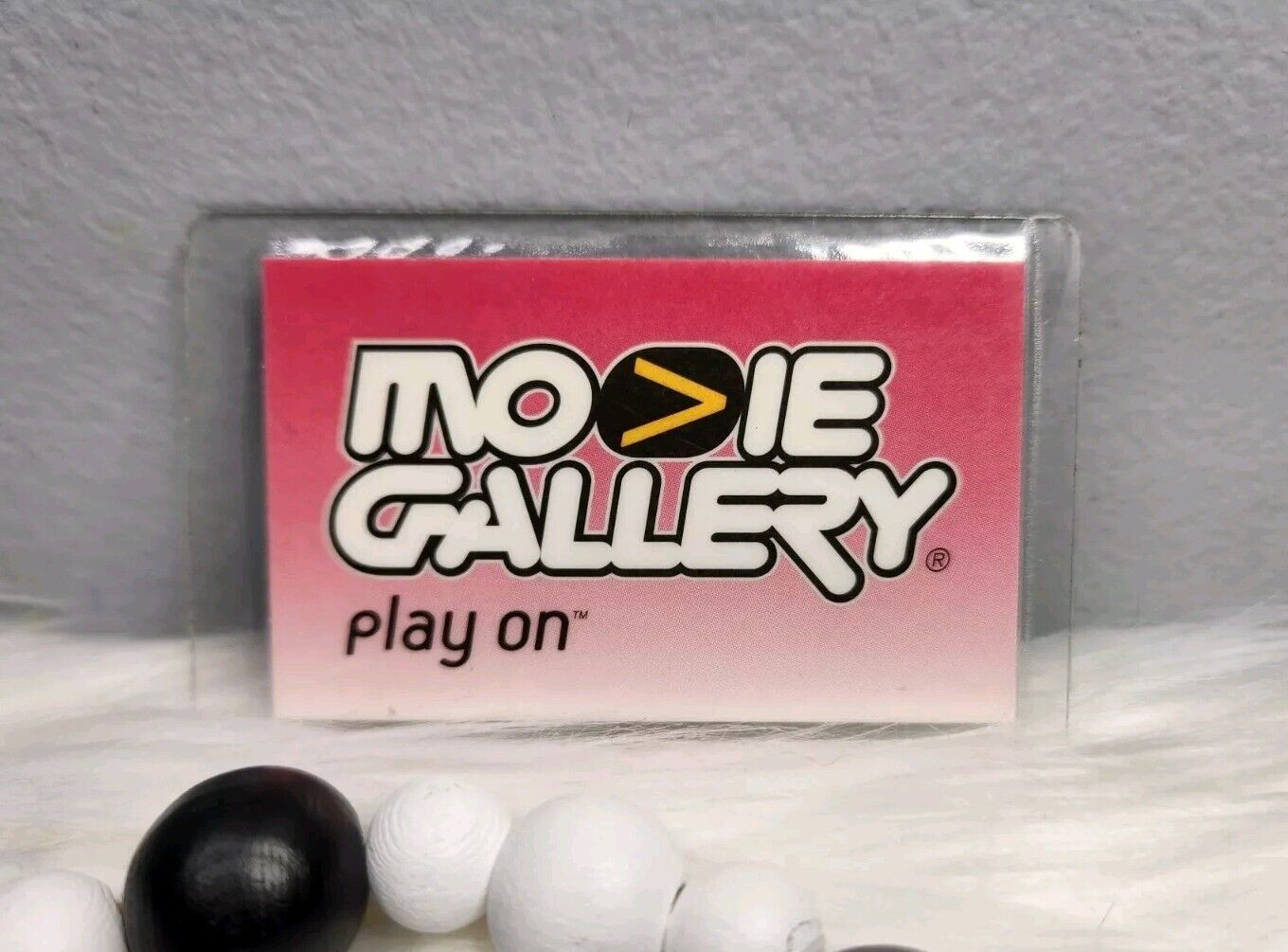 Vintage Movie Gallery Video Store Laminated Memebership Card