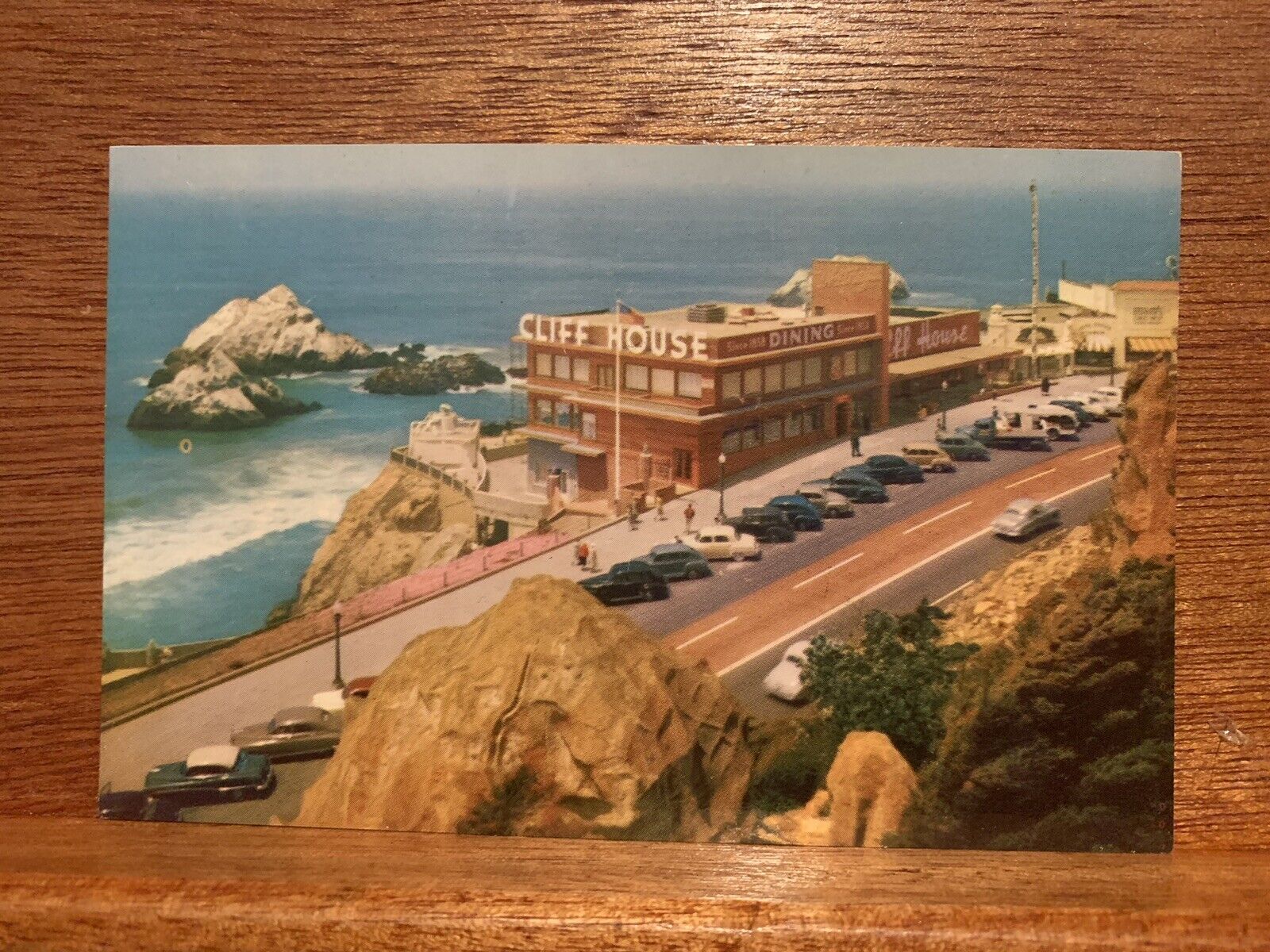 Seal Rocks San Francisco California Vintage Postcard Unposted 