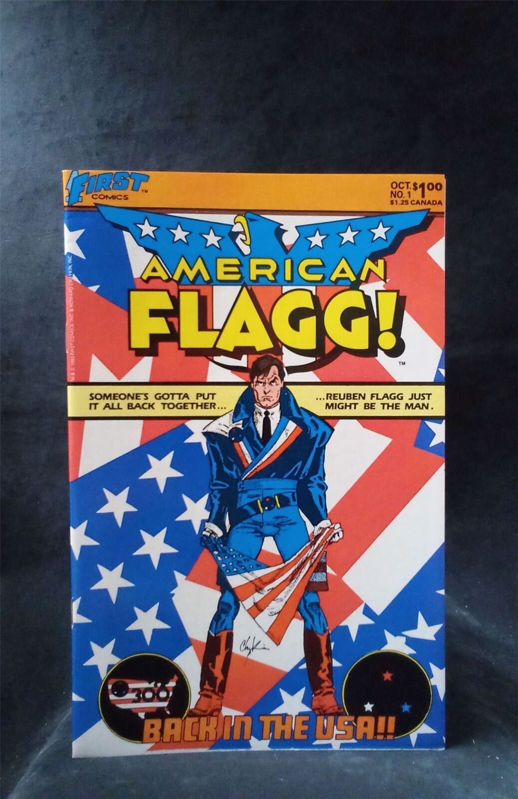 American Flagg #1 1983 first Comic Book 