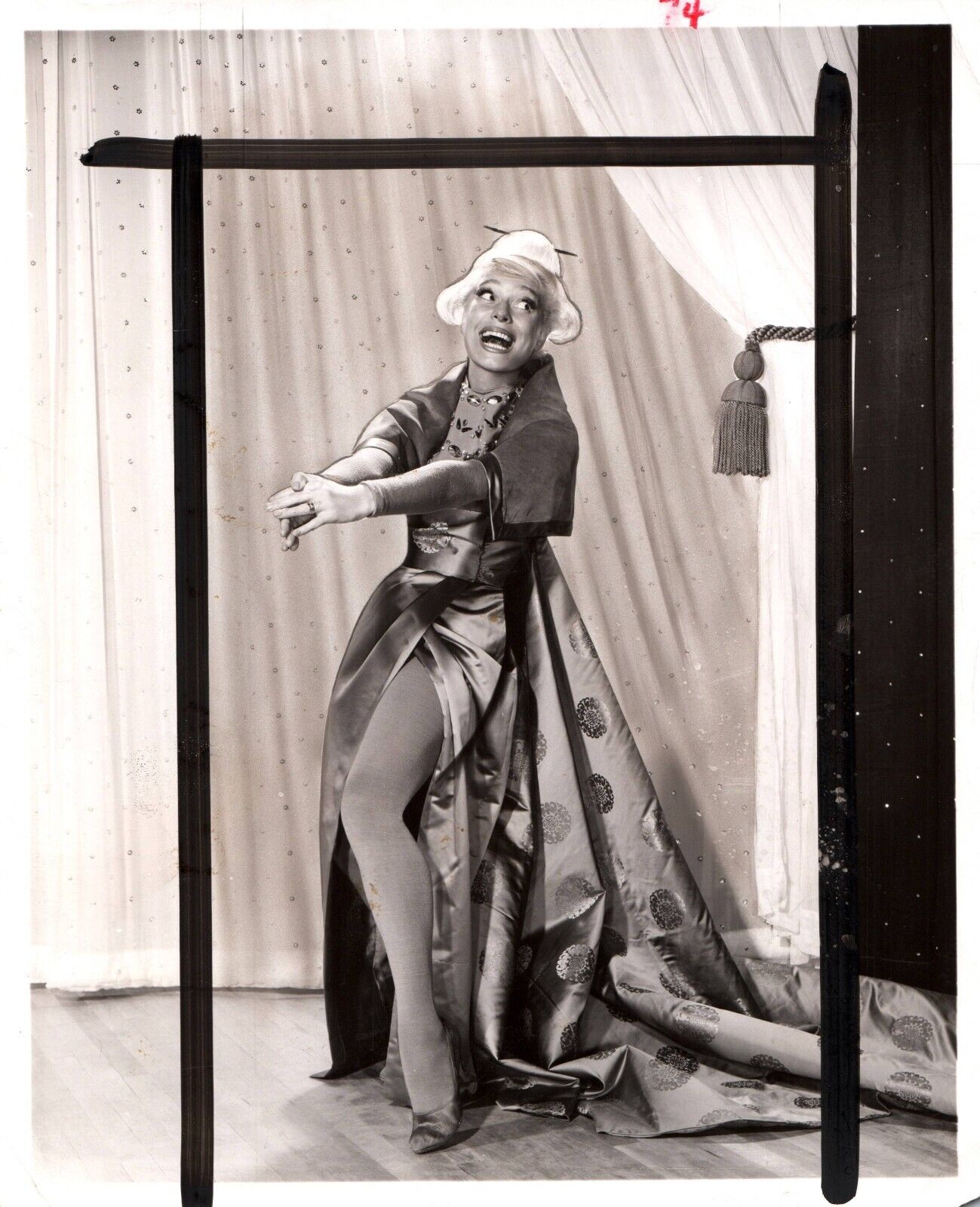 Carol Channing (1960) ❤ Original Vintage - Stylish Glamorous Beauty Photo K 399
