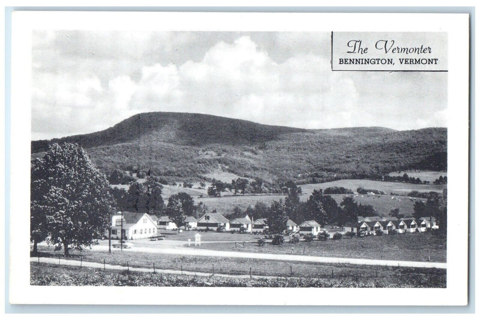The Vermonter Deluxe Motor Court And Restaurant Bennington Vermont VT Postcard