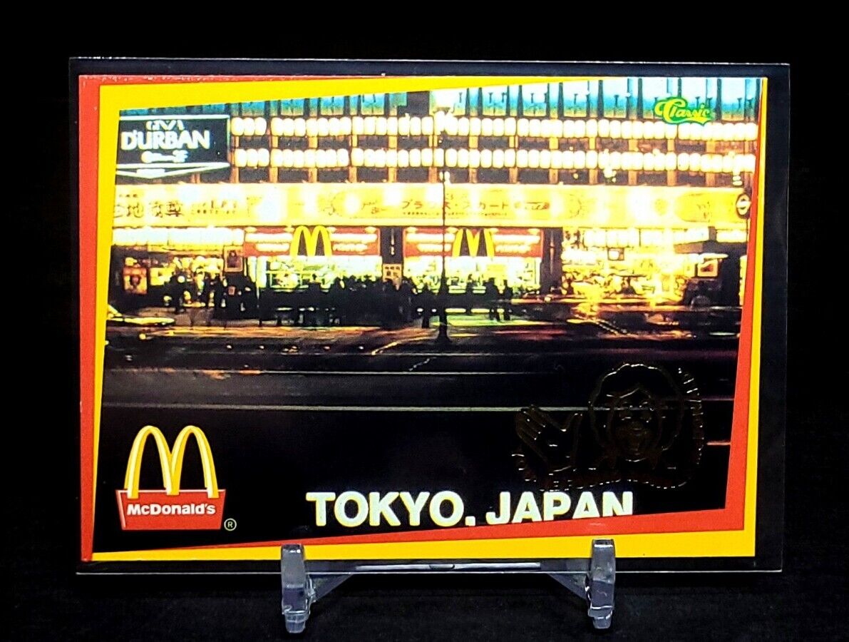 1996 Classic McDonald\'s #6 Tokyo, Japan Foil Stamped