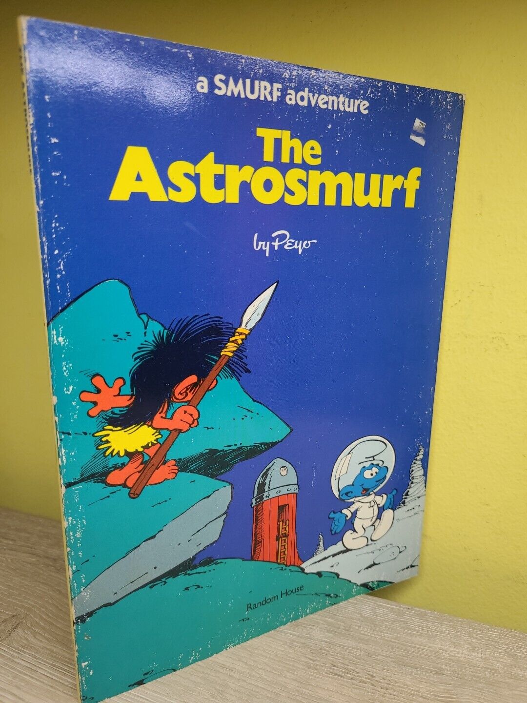 THE ASTROSMURF - VINTAGE 1978 PEYO / RANDOM HOUSE COMIC BOOK - 11\