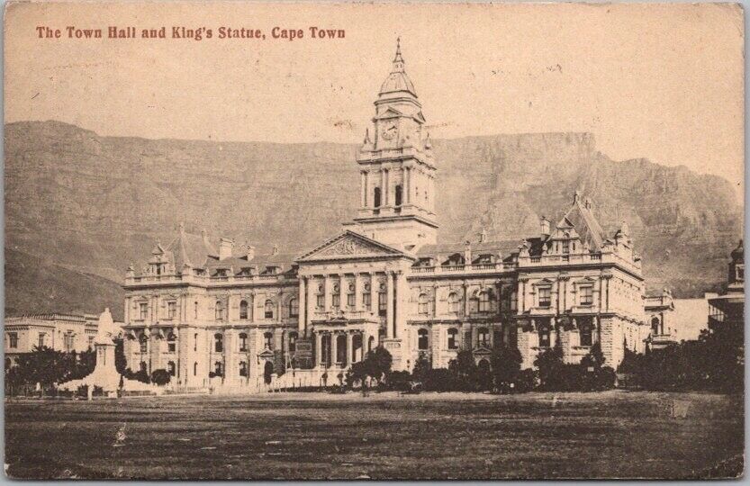 Vintage CAPE TOWN, South Africa Postcard \