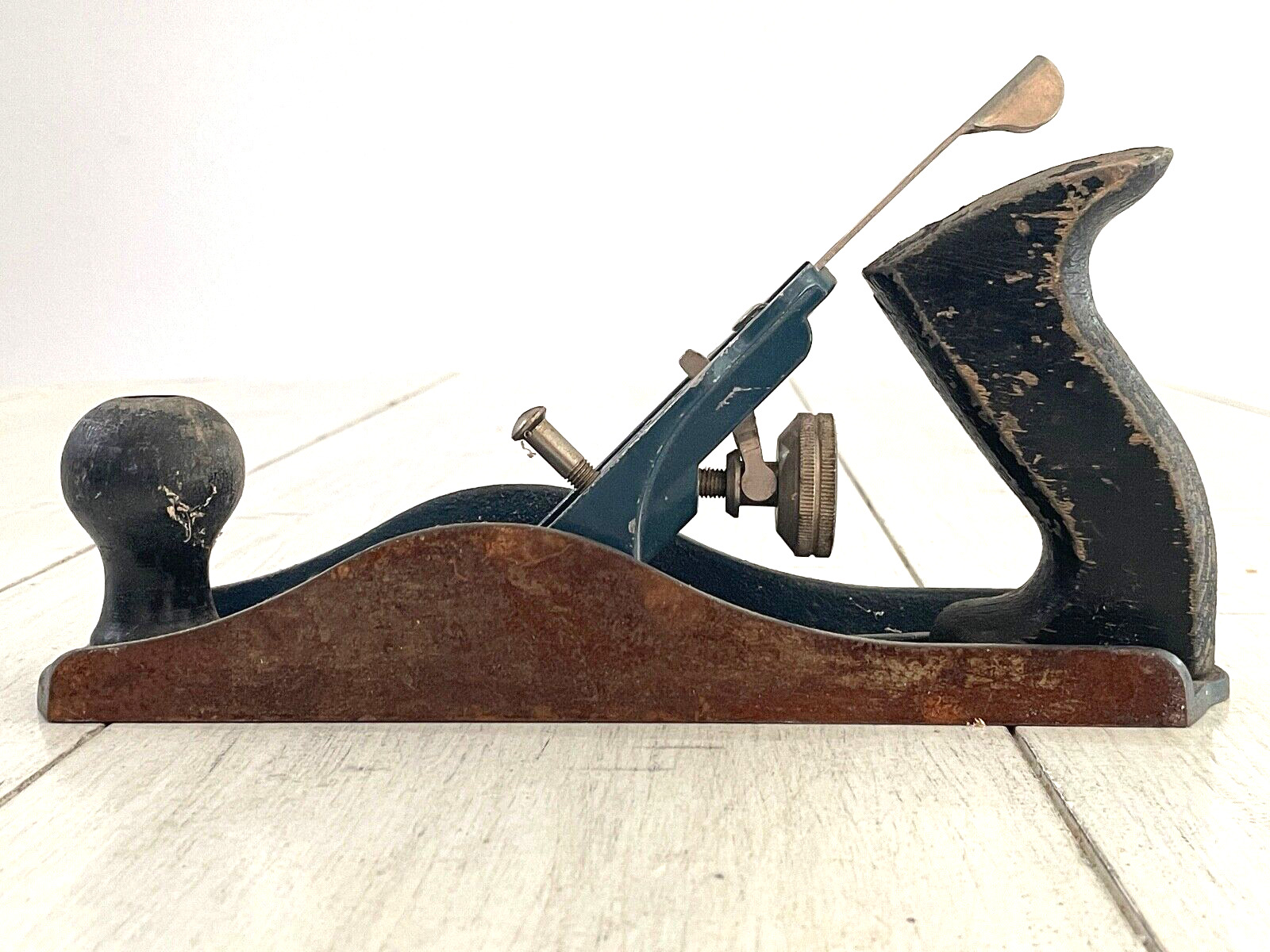 Vintage Wood Hand Planer - Unknown Brand 9.5\
