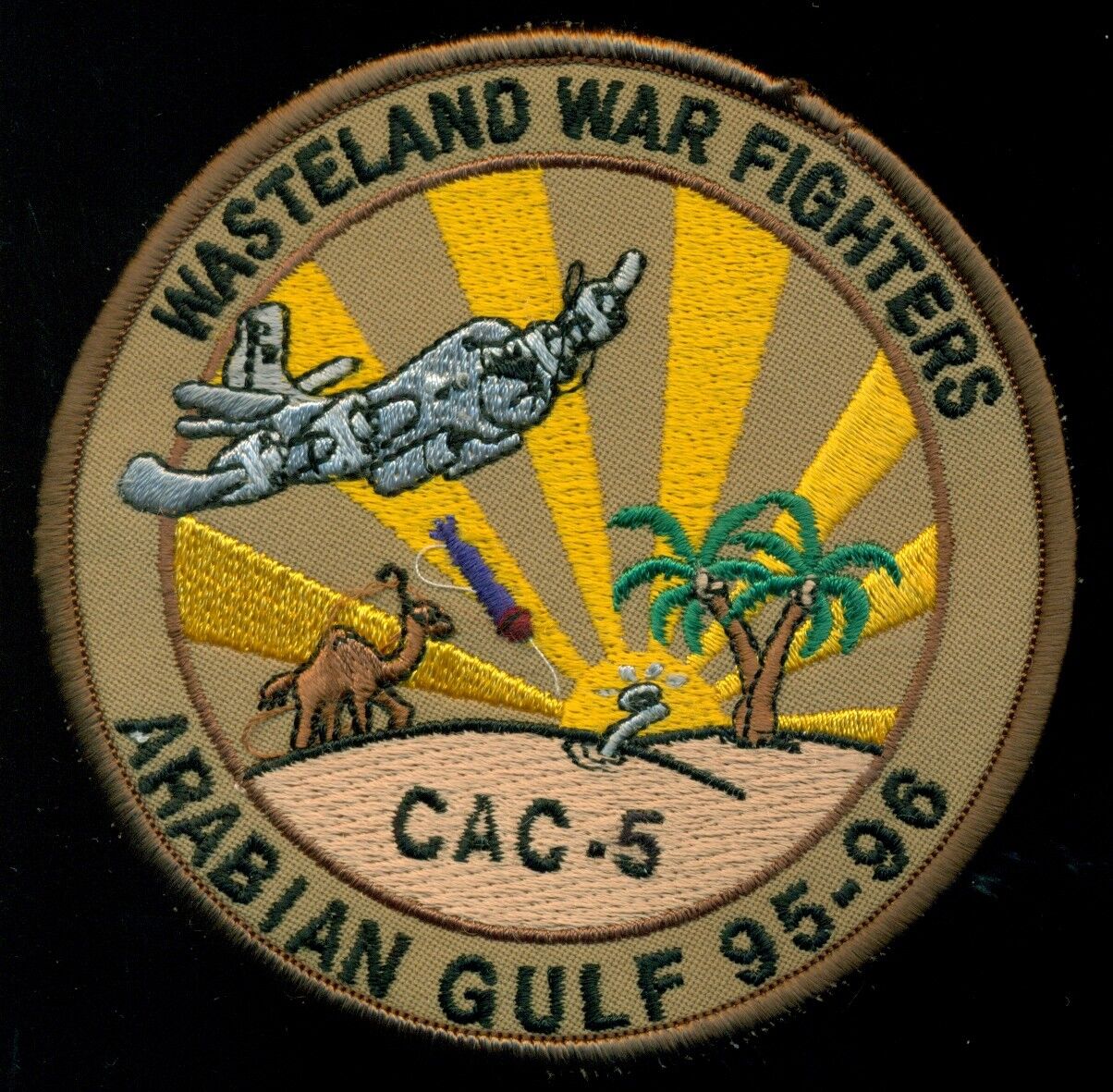 USN VP-4 CAC-5 Arabian Gulf 1995-1996 Patch J-1