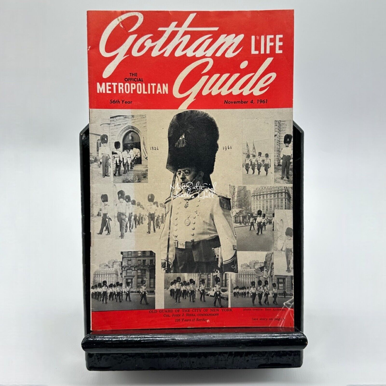 Gotham Life Guide Official Metropolitan 56th Year November 4, 1961