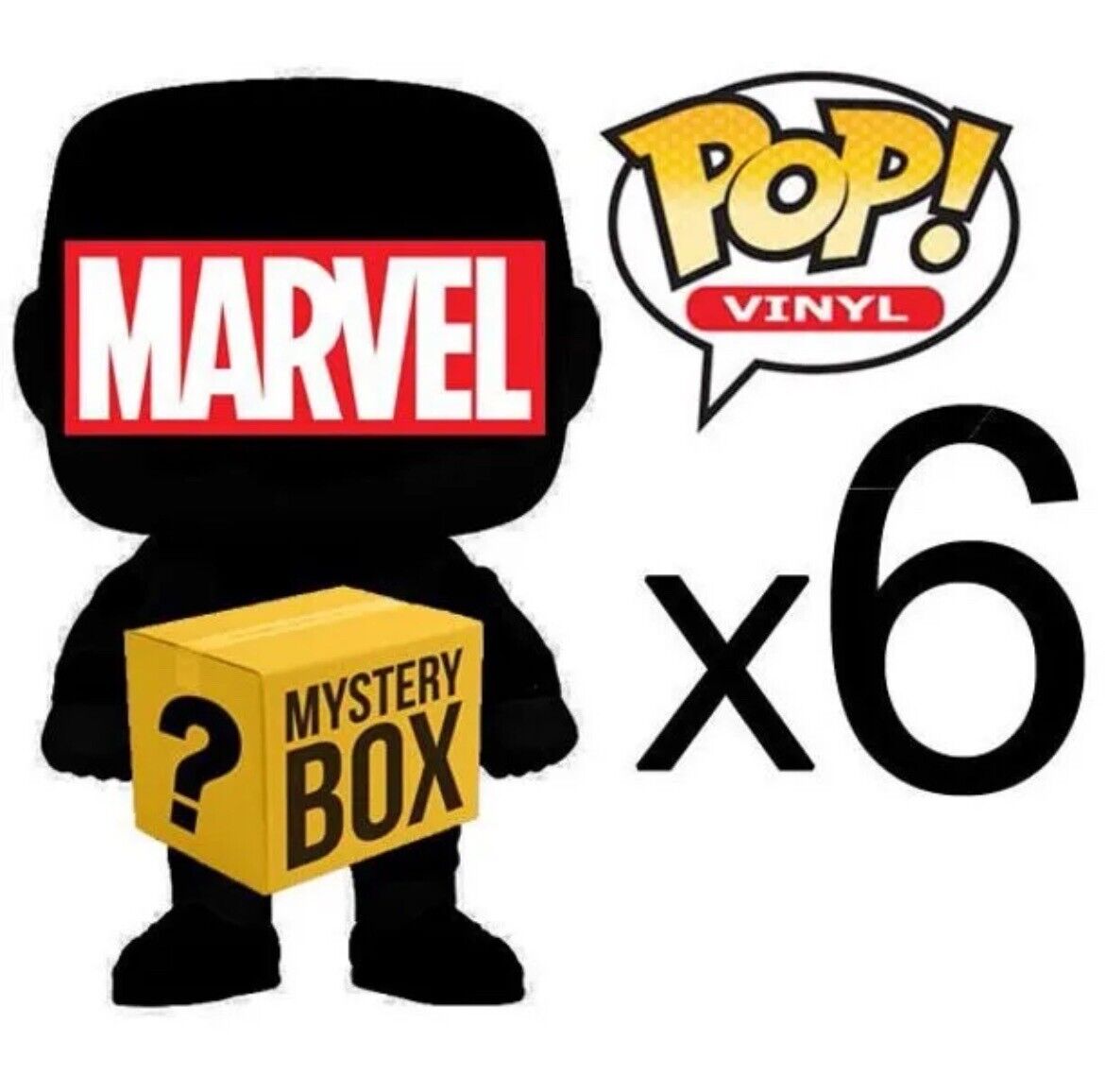 Funko Pop Mystery Box With Exclusive- Marvel Themed *BNIB*