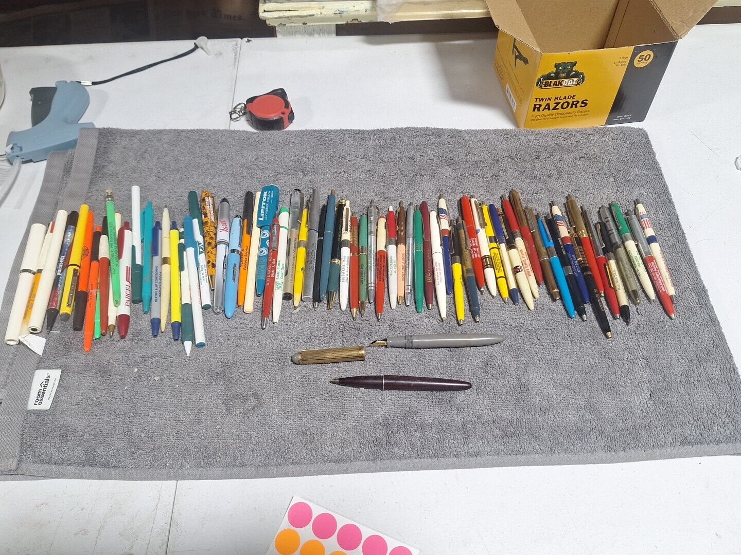 Lot Of 70 Novelty Vintage Ball Point Pens