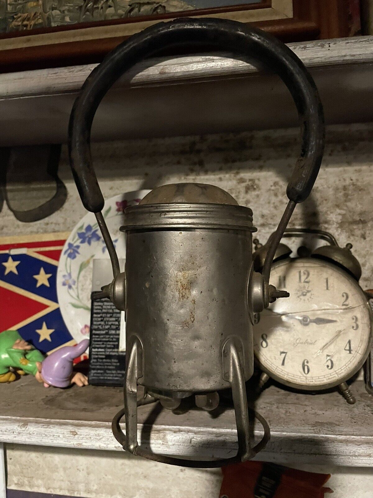 Vintage Conger Lantern Co AT & SF Honoye Falls Railroad Lantern S515