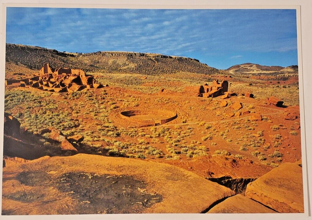 Postcard Wupatki Ruins Wupatki National Monument Northern Arizona Unposted