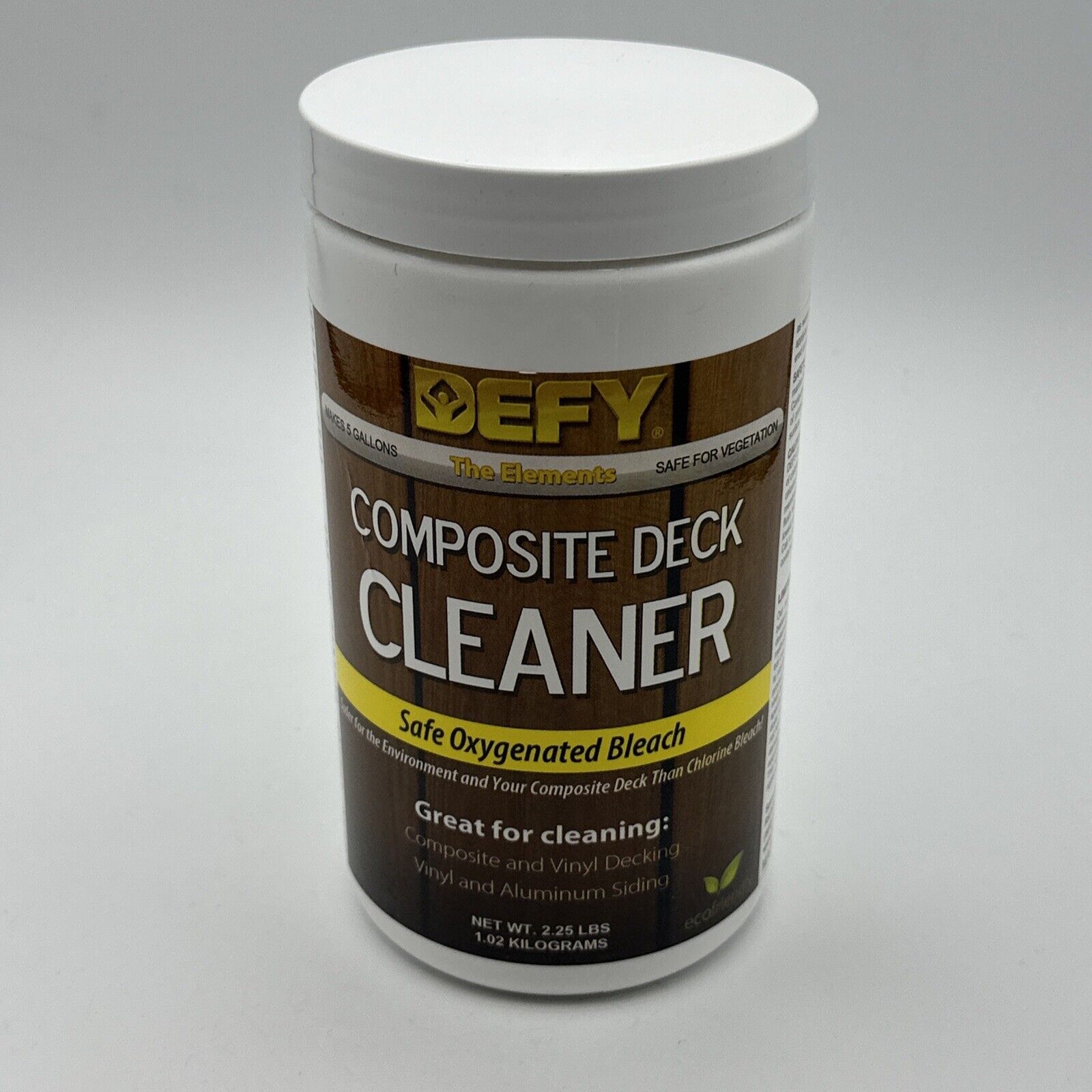 DEFY 2.25 Lb. Composite Deck Cleaner 300417 DEFY 300417 2.25 Lb. Makes 5 Gallons