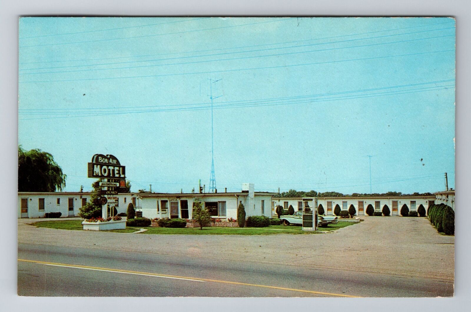 Georgetown, KY-Kentucky, Bon Air Motel Advertising c1966, Vintage Postcard