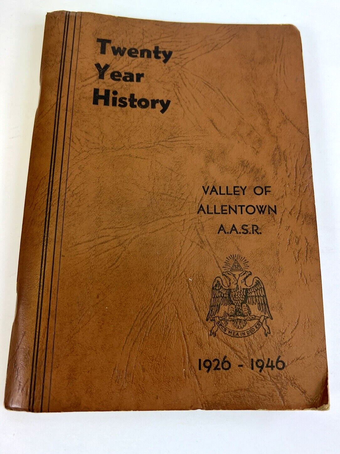 Vintage Valley of Allentown 1926 - 1946 Freemasonry A.A.S.R. Lehigh Bethlehem