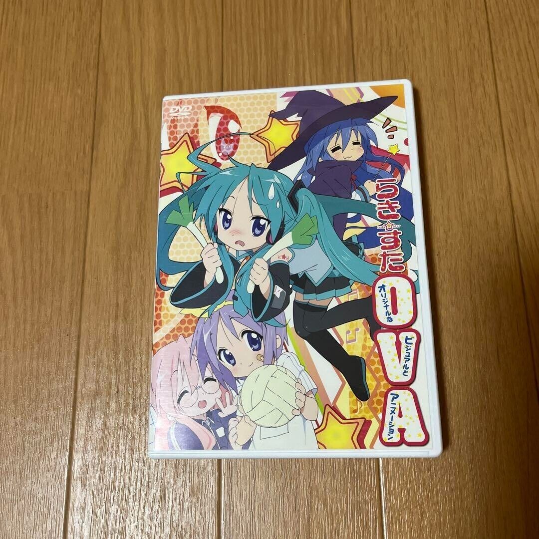 Japanese anime Lucky Star DVD CD OVA