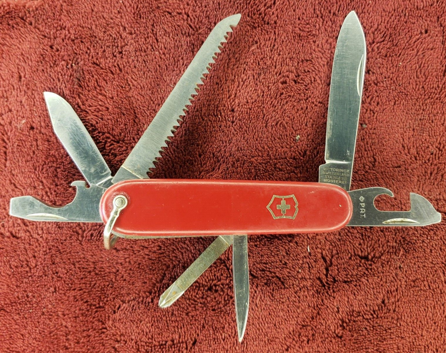 Vintage Victorinox bail Hiker Swiss Army Knife