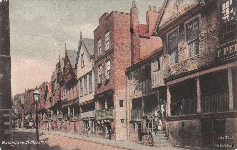Postcard Watergate St Chester UK 
