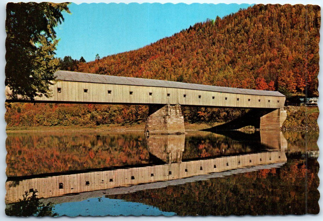 Postcard - Cornish-Windsor Covered Bridge - Cornish, New Hampshire