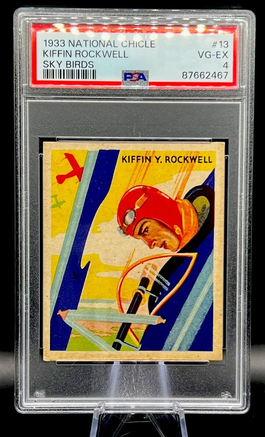 1933 National Chicle Sky Birds #13 Kiffin Y Rockwell PSA 4