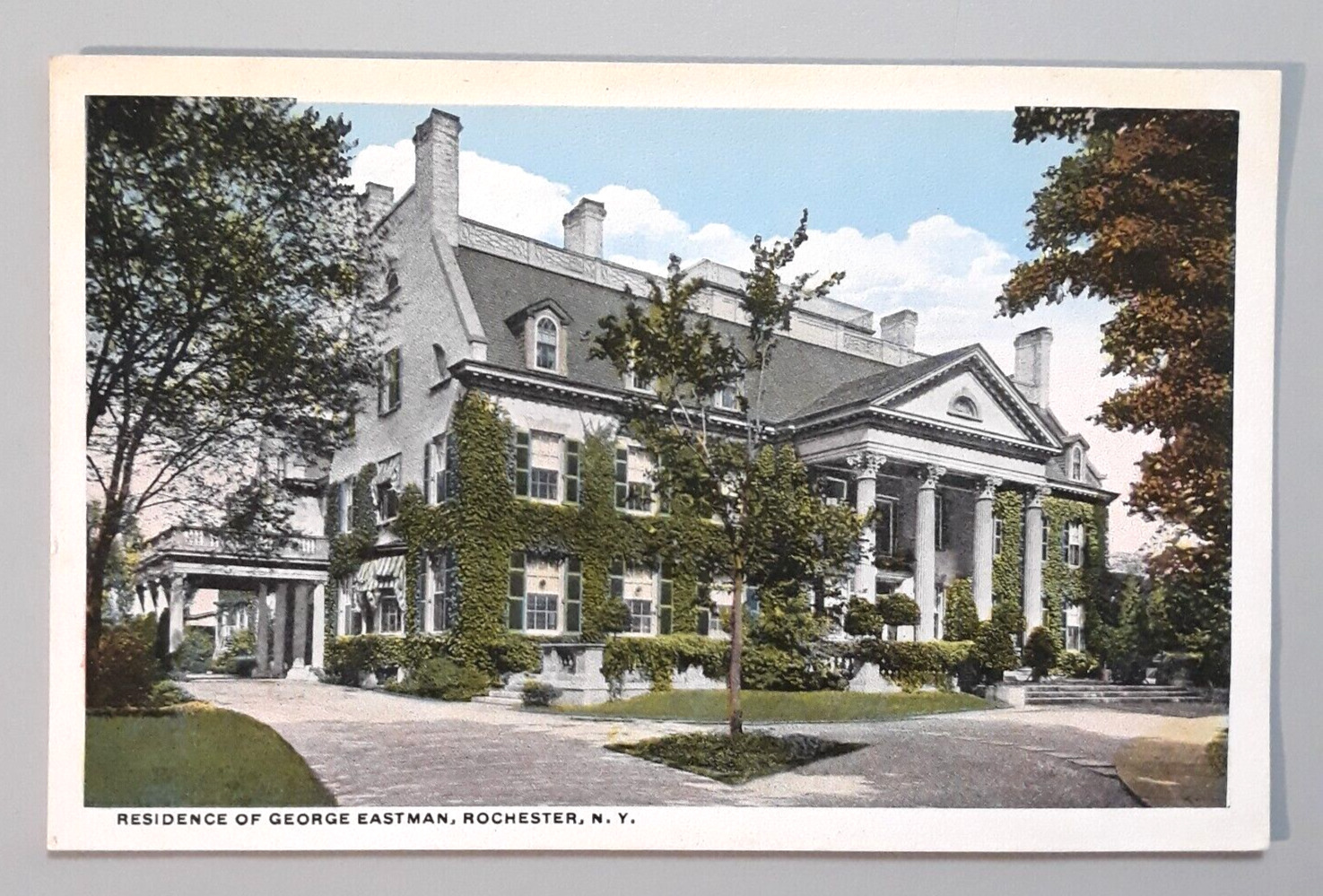 Vintage Postcard Rochester New York - Residence of George Eastman