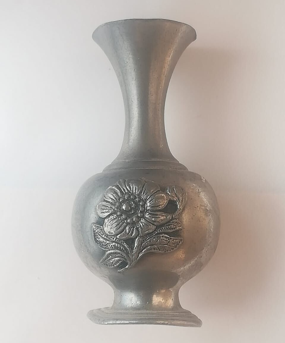 Rare Extremely Ancient Vintage Silver Color Home Decor Vase-Antique Decor