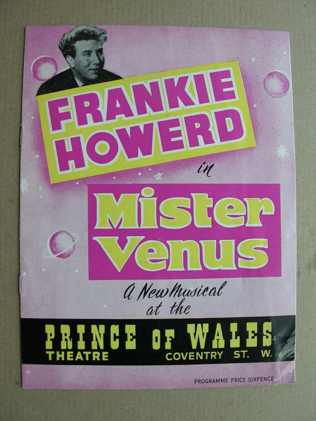 1958 MISTER VENUS Frankie Howerd Anton Diffring Judy Bruce June Grant Alex Doré