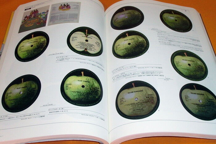 THE BEATLES UK RECORDS COMPLETE GUIDE japanese book #0429