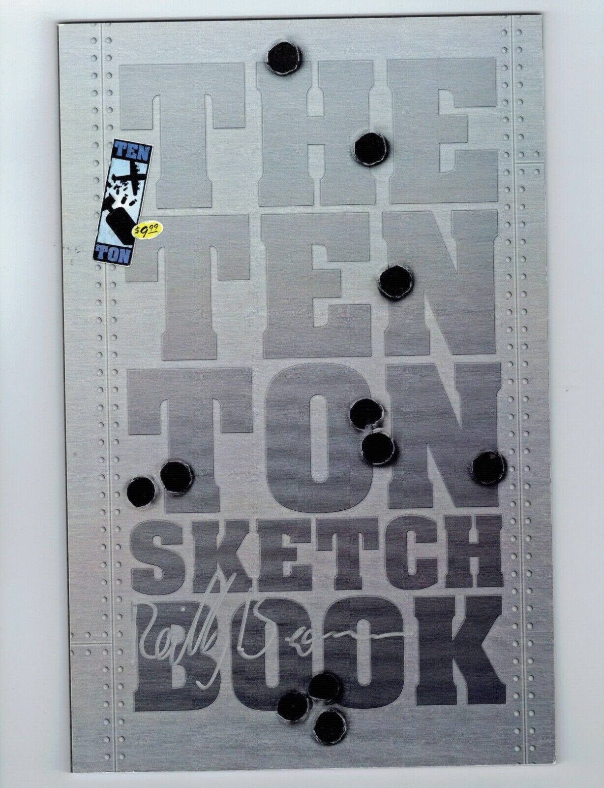 the Ten Ton Sketchbook #1 VF/NM signed by Reilly Brown - comic art - Khoi Pham